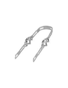 12 Cage Twisted Fender Braces Chrome.